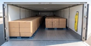 Optimizing pallet patterns in truck loading