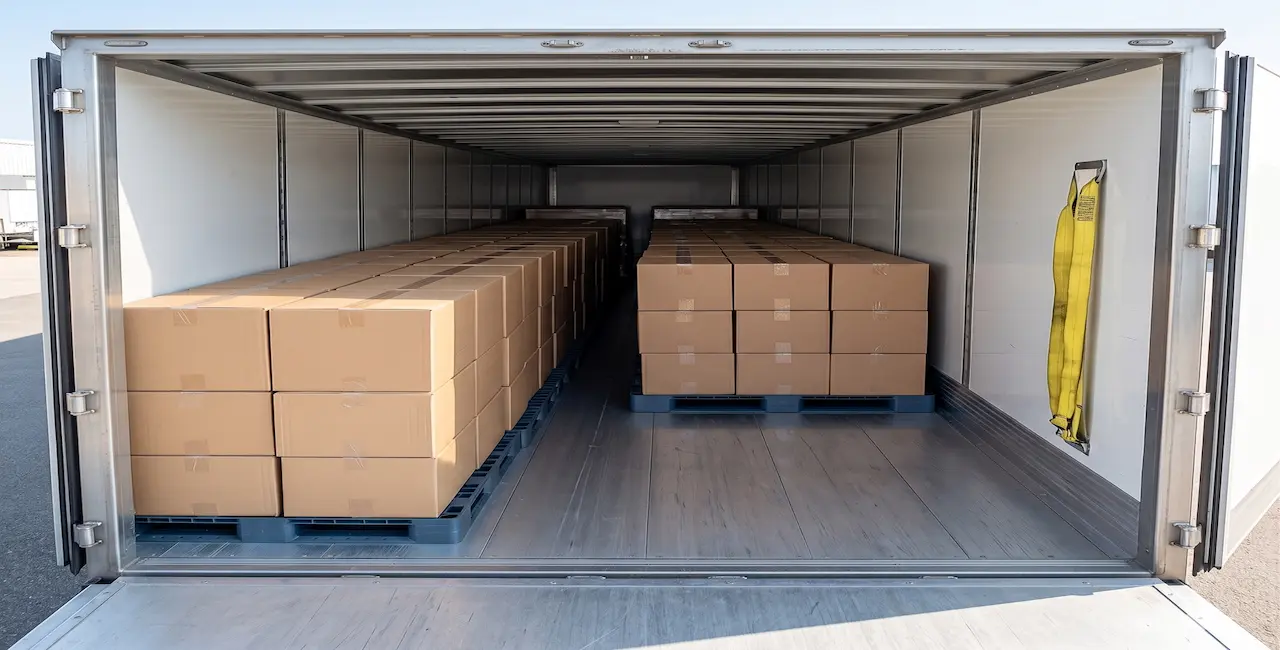 Optimizing pallet patterns in truck loading